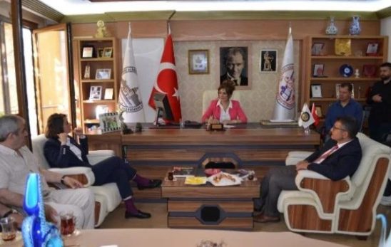 BAŞKAN DEDETAŞ’TAN MESLEK ODAMIZA  ZİYARET